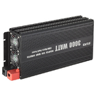3000W Modified Sine Wave 12V  To 220V Car Power Inverter Low Voltage Protection