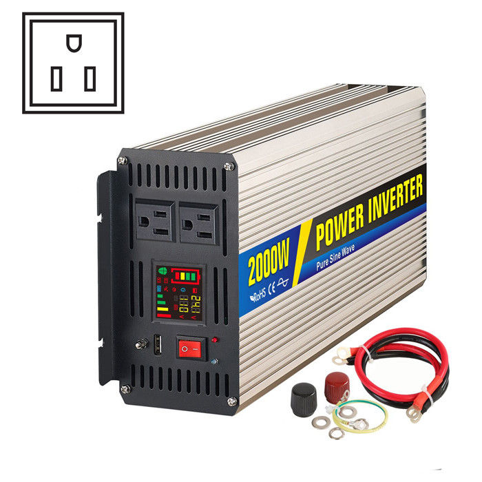 Remote Switch 2000W Off Grid Inverter For Solar Controller System