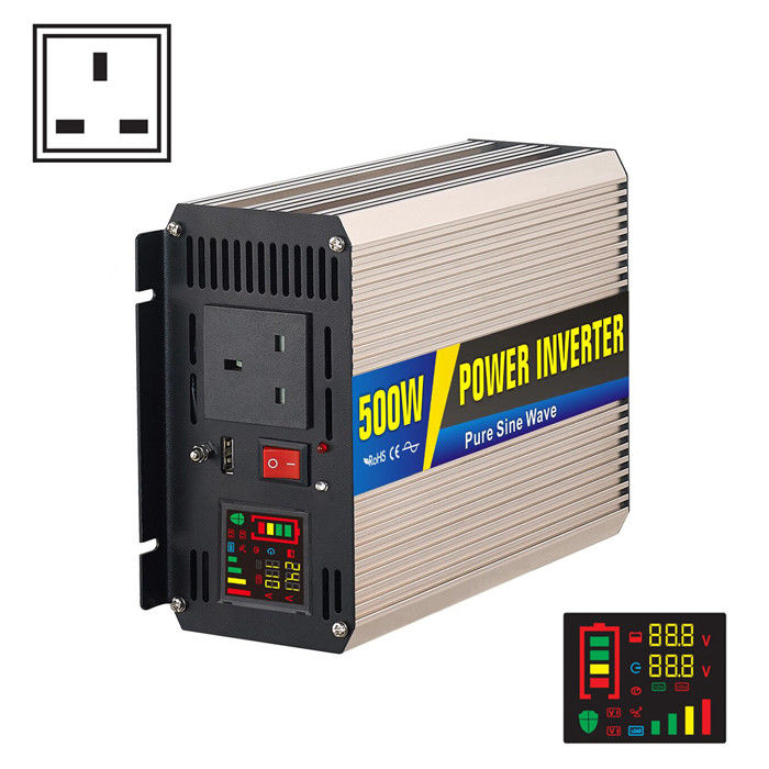 UK Outlet 500W 230VAC High Frequency Power Inverter