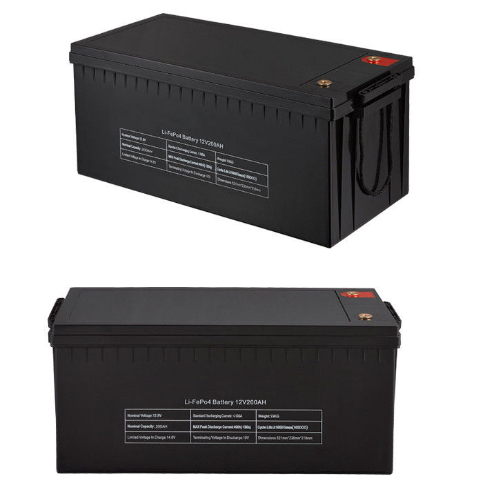 200ah Lifepo4 Lithium Storage Battery Short Circuit Protection