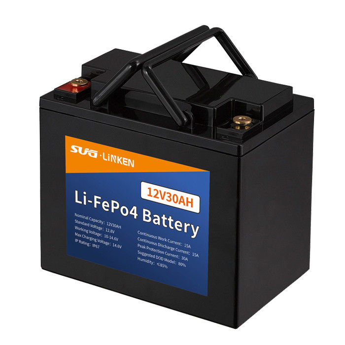 Solar 30ah Lithium Storage Battery 12v Lithium Based Battery