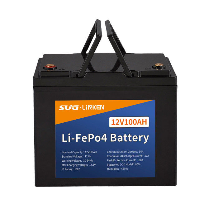 100ah 12v Lifepo4 Energy Storage Lithium Battery 1.28kwh
