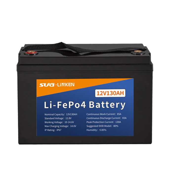 12v Lifepo4 Lithium Storage Battery 130ah For Solar System