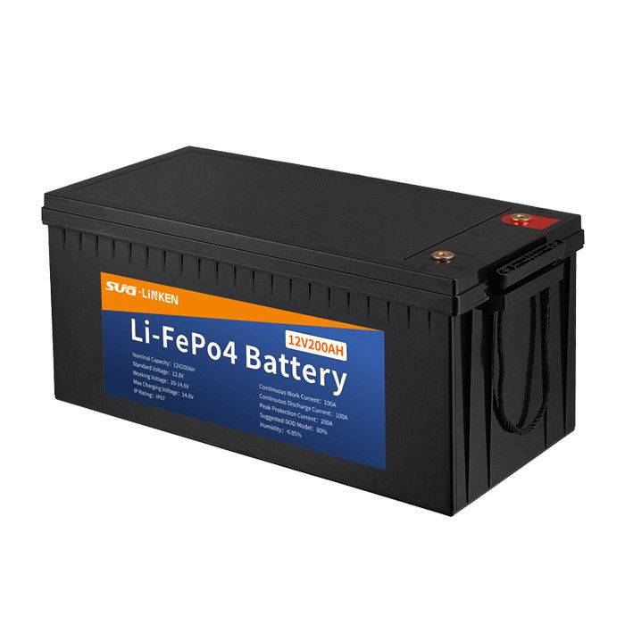 2.56kwh 200ah Lithium Storage Battery 12.8v Lithium Battery